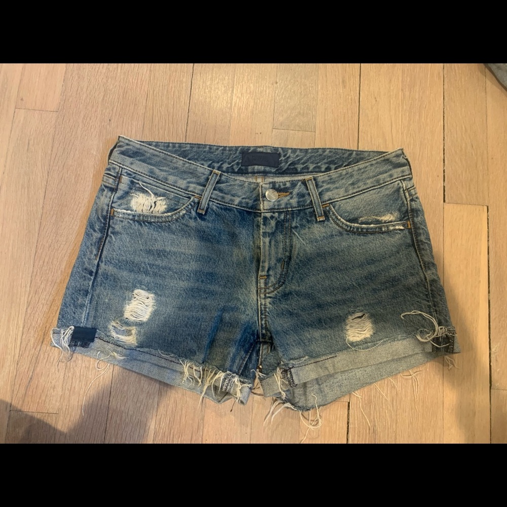 Koral denim shorts